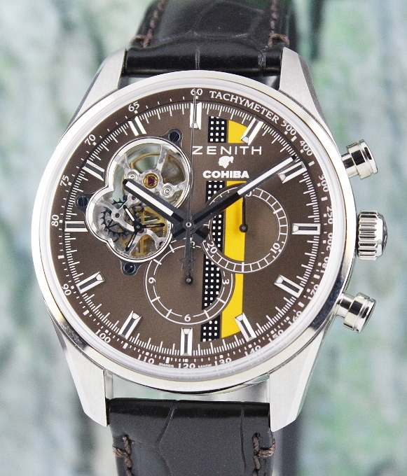 (image for) Unworn Zenith El Primero Chronomaster Cohiba Limited Edition 500 Pieces / 03.2047.4061/76.C494